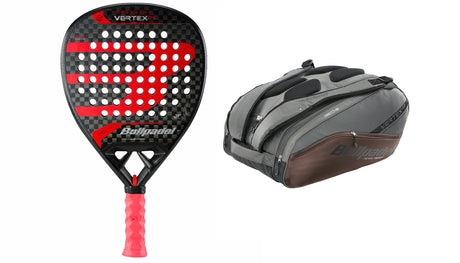 Vertex 04 2024 + Vertex Racket Bag Grey 2023